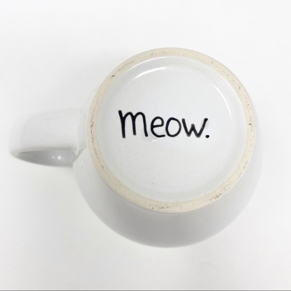 CRAZY CAT LADY White Ceramic Cat Mug Coffee Cup - Picture 5 of 6